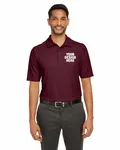 CORE365 Men's Fusion ChromaSoft Pique Polo Burgundy