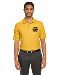 CORE365 Men's Fusion ChromaSoft Pique Polo Campus Gold