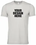 Bella + Canvas Unisex Heather CVC T-Shirt Heather Cement