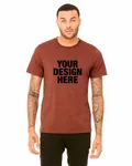 Bella + Canvas Unisex Heather CVC T-Shirt Heather Clay
