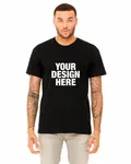 Bella + Canvas Unisex Heather CVC T-Shirt Black Heather