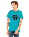 Bella + Canvas Unisex Heather CVC T-Shirt Heather Aqua