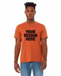 Bella + Canvas Unisex Heather CVC T-Shirt Heather Autumn