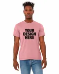 Bella + Canvas Unisex Heather CVC T-Shirt Heather Orchid