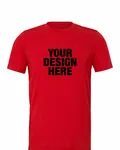 Bella + Canvas Unisex Heather CVC T-Shirt Heather Red