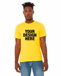 Bella + Canvas Unisex Heather CVC T-Shirt Heather Yellow