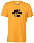 Bella + Canvas Unisex Heather CVC T-Shirt Heather Mustard