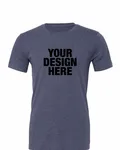 Bella + Canvas Unisex Heather CVC T-Shirt Heather Navy