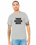 Bella + Canvas Unisex Heather CVC T-Shirt Heather Silver