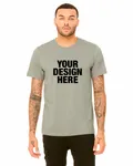 Bella + Canvas Unisex Heather CVC T-Shirt Heather Stone