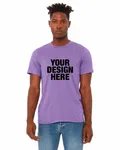 Bella + Canvas Unisex Heather CVC T-Shirt Heather Lapis