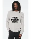 Bella + Canvas Unisex Sponge Fleece Crewneck Sweatshirt SILVER