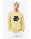 Bella + Canvas Unisex Sponge Fleece Crewneck Sweatshirt French Vanilla