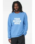 Bella + Canvas Unisex Sponge Fleece Crewneck Sweatshirt Carolina Blue