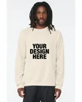 Bella + Canvas Unisex Sponge Fleece Crewneck Sweatshirt Natural