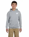 Jerzees Youth 8 oz. NuBlend Fleece Pullover Hooded Sweatshirt Oxford