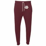 Bella + Canvas Unisex Jogger Sweatpant Maroon