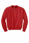 Gildan Youth Heavy Blend Crewneck Sweatshirt. 18000B ROUGE