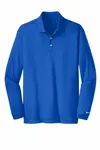 Nike Long Sleeve Dri-FIT Stretch Tech Polo. 466364 Blue Sapphire