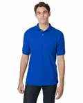 Hanes Adult 50/50 EcoSmart Jersey Knit Polo Tief königlich
