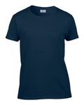 Gildan Damen T-Shirt aus Ultra-Baumwolle Marine