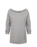Next Level Apparel Damen French Terry 3/4-Ärmel Raglan Heidekraut