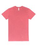 Threadfast apparel t-shirt unisexe ultimate CVC BRUYÈRE ROUGE