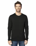 Threadfast Apparel Unisex Ultimate CVC Long-Sleeve T-Shirt BLACK