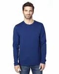 Threadfast Apparel Unisex Ultimate CVC Long-Sleeve T-Shirt Navy
