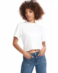 Next Level Apparel - T-shirt coupe idéale pour dames BLANC