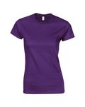 Gildan - T-shirt ajusté Softstyle pour dames PURPLE