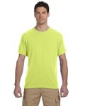 Jerzees Adult DRI-POWER SPORT Poly T-Shirt SAFETY GREEN