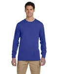 Jerzees Adult DRI-POWER SPORT Long-Sleeve T-Shirt ROYAL