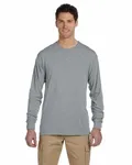 Jerzees Adult DRI-POWER SPORT Long-Sleeve T-Shirt Athletic Heather