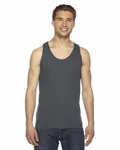 American Apparel Canotta Unisex in Jersey Fine Asfalto