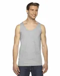 American Apparel Canotta Unisex in Jersey Fine Grigio erica