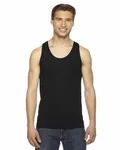 American Apparel Canotta Unisex in Jersey Fine NERO