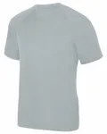 Augusta Sportswear - Maglietta a maniche corte Attain Wicking per adulti ARGENTO