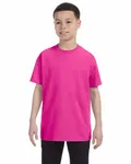 Jerzees - T-shirt DRI-POWER ACTIVE pour jeunes Rose cybernétique