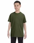 Jerzees - T-shirt DRI-POWER ACTIVE pour jeunes Vert militaire