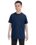 Jerzees - T-shirt DRI-POWER ACTIVE pour jeunes Vintage Hth Navy