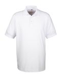 Polo UltraClub Uomo Tall Cool & Dry Mesh Piqu BIANCO