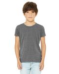 Bella + Canvas - T-shirt en jersey CVC pour les jeunes Gris foncé