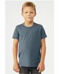 Bella + Canvas - T-shirt en jersey CVC pour les jeunes Heather Slate