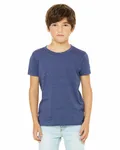 Bella + Canvas - T-shirt en jersey CVC pour les jeunes Bleu marine