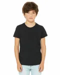 Bella + Canvas - T-shirt en jersey CVC pour les jeunes Noir chiné
