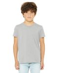 Bella + Canvas - T-shirt en jersey CVC pour les jeunes Heather Stone