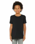 Bella + Canvas - T-shirt en jersey CVC pour les jeunes Mélange noir solide