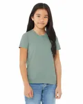 Bella + Canvas - T-shirt en jersey CVC pour les jeunes Hthr Dusty Blue