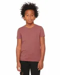 Bella + Canvas - T-shirt en jersey CVC pour les jeunes Heather Mauve